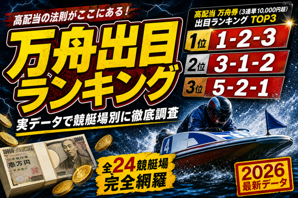 万舟出目ランキング